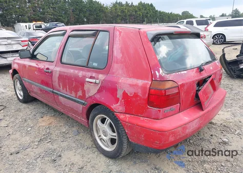 1994 Volkswagen Golf Iii Gl from USA, damaged, VIN 3VWFA21H2RM027778